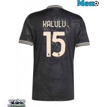 Juventus Pierre Kalulu #15 Replica Third Shirt 2025-26 Short Sleeve
